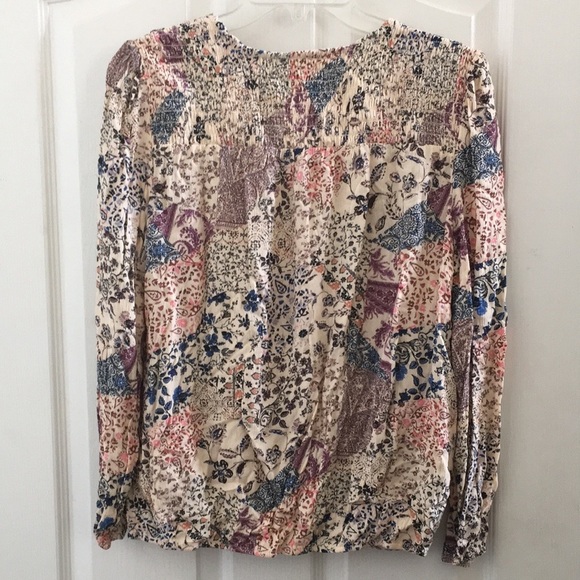 FINAL MARKDOWN LADIES’ NWT Knox Rose Floral Print LS Top (S) - Picture 11 of 11